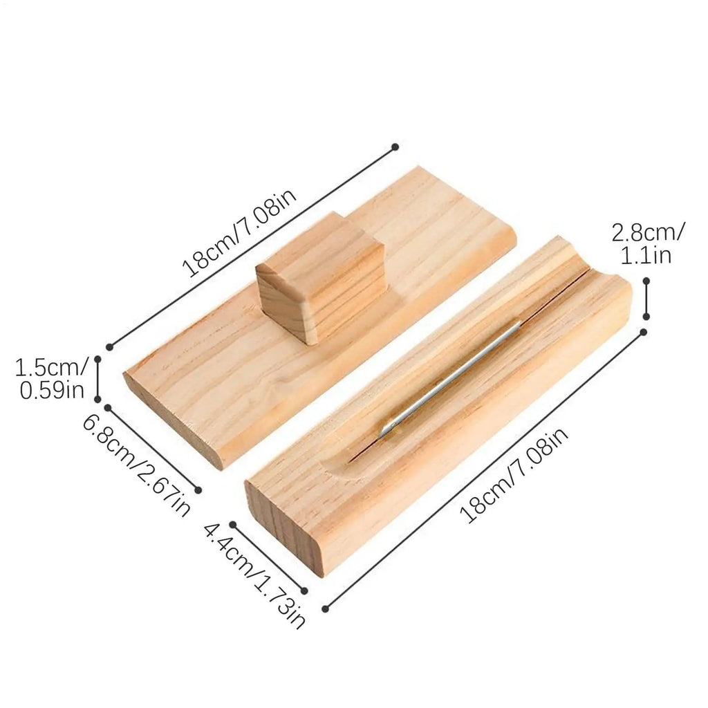 Heavy-Duty Wooden Nut Cracker & Chestnut Opener Tool Nut Cracker Tool QXL