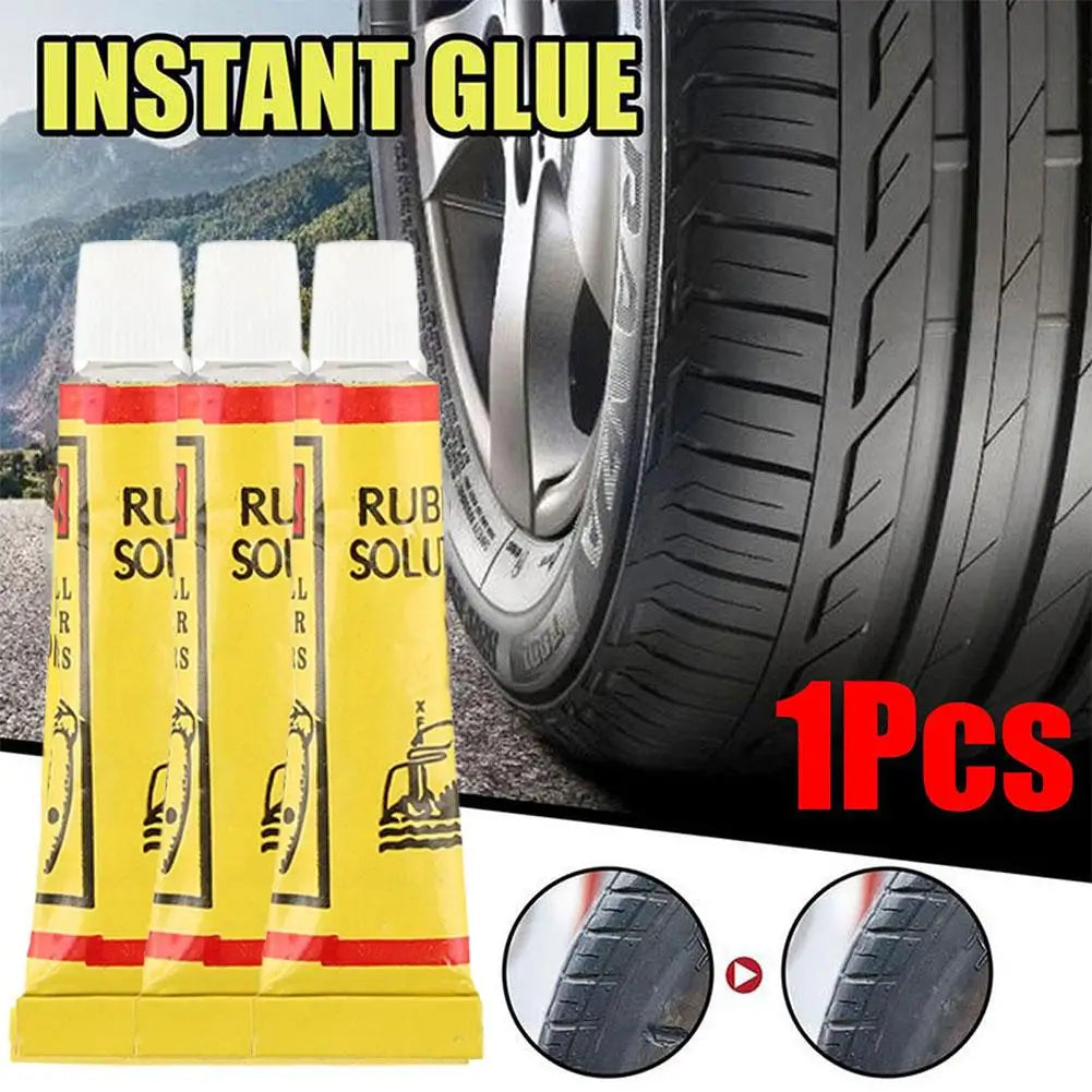 Car Tire Repair Rubber Adhesive Glue | Strong Sealant 10g Tire Repair Adhesive QXL Default Title