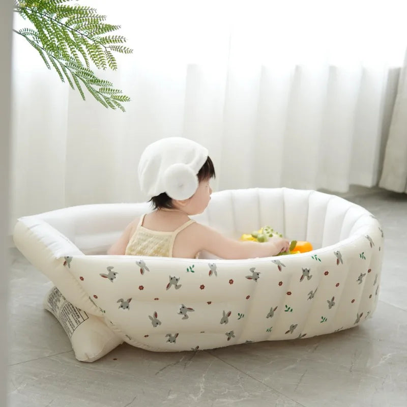 Inflatable Baby Bathtub & Kids Pool | Cute Animal Designs Inflatable Baby Bathtub QXL