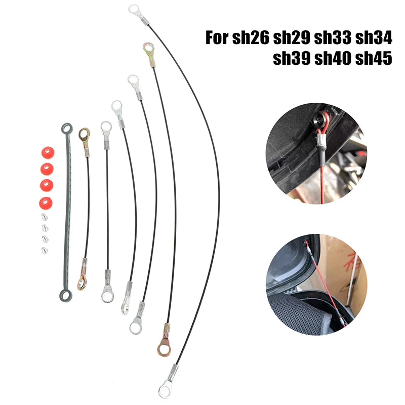 Motorcycle Top Case Drawstring 15–40cm | SH48 SH59 SH33 Spare Top Case Spare Part QXL