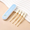 Manual Nose Hair Trimmer | Washable Double Head Nasal Razor Nose Hair Trimmer QXL 4pcs boxed