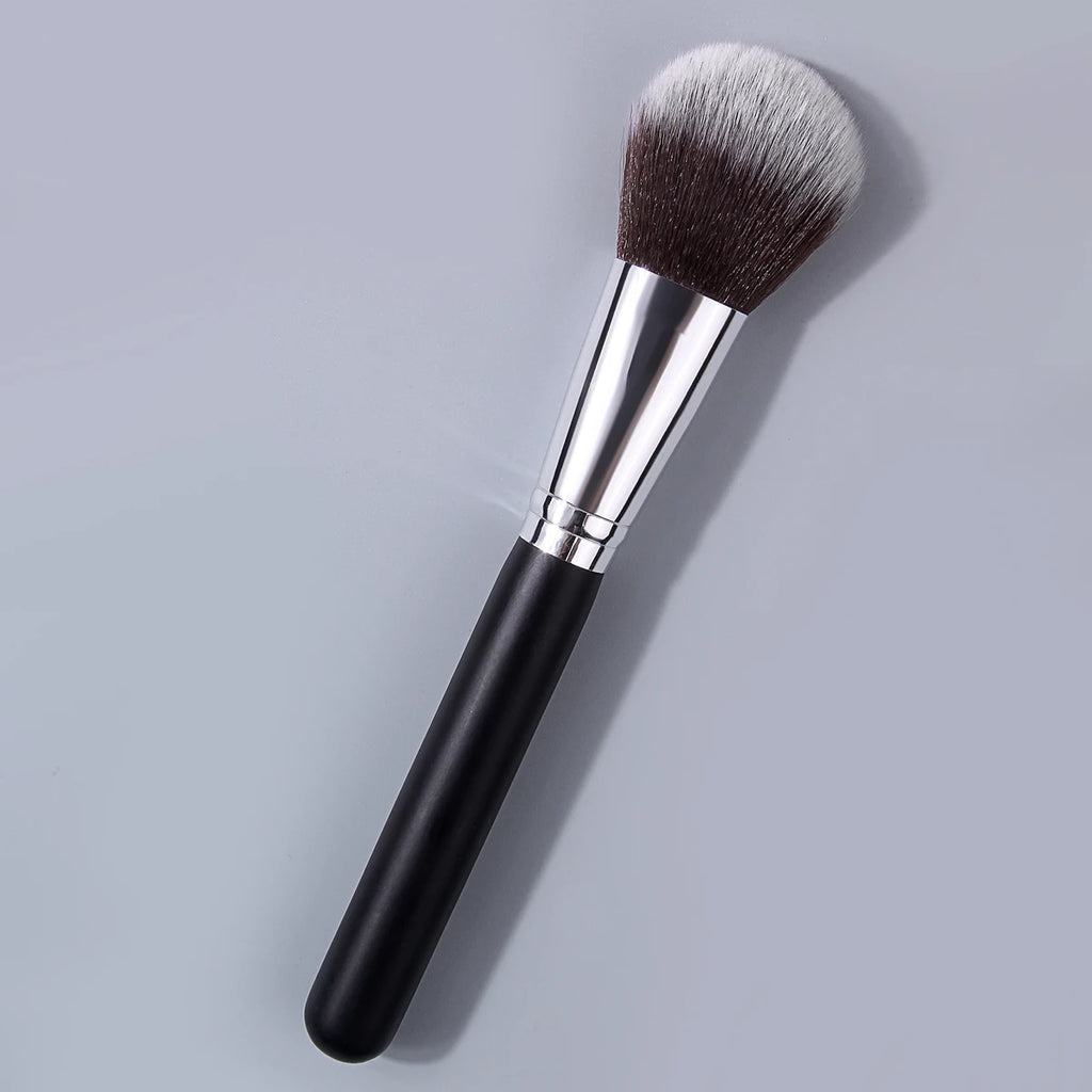 KOSSHOW Large Blush Brush – Wood Handle & Nylon Bristles Blush Brush QXL