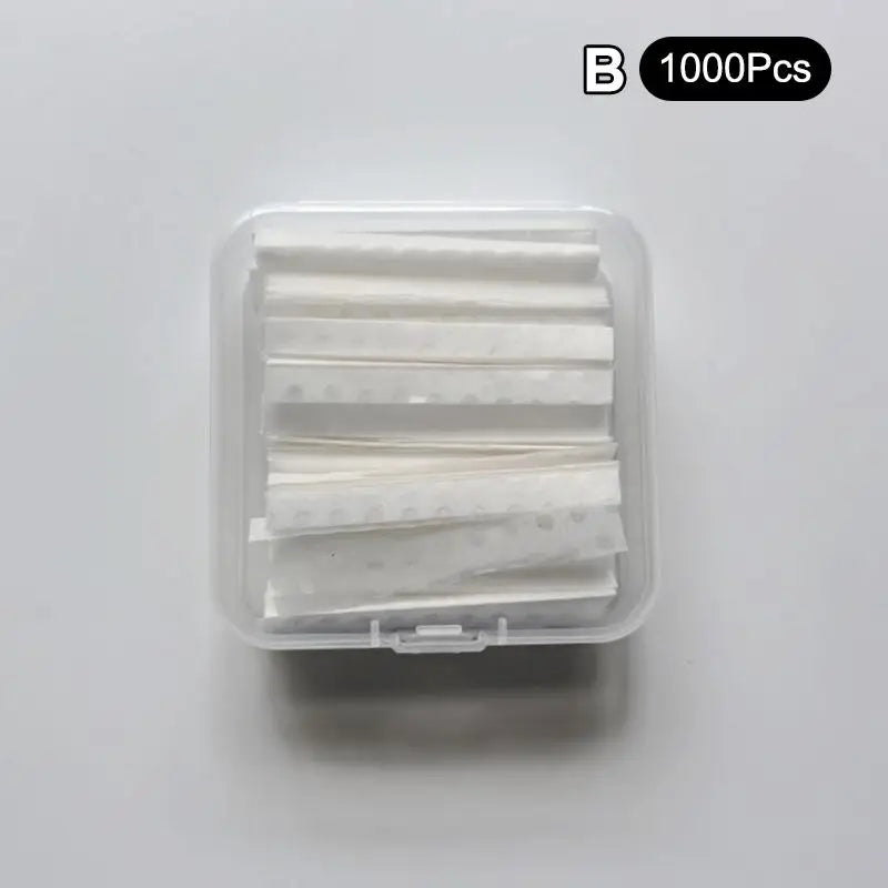 500/1000-Pc Eyelash Perm Covering Paper | Lash Lifting Film Lash Lifting Supplies QXL 1000Pcs B