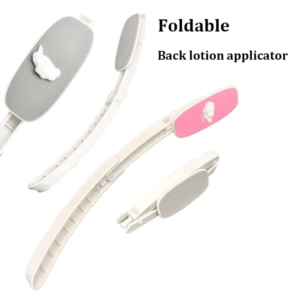 Foldable Back Lotion Applicator | Long Handle Sunscreen Tool Back Lotion Applicator QXL