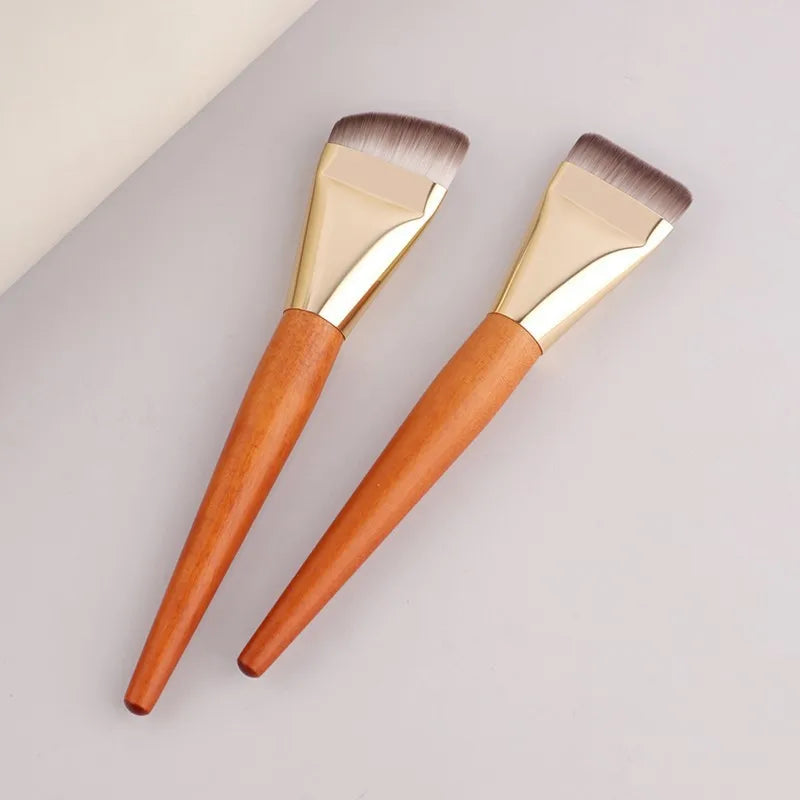 Professional Foundation & Concealer Brush | Wool Fiber Foundation Makeup Brush QXL