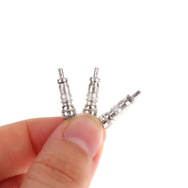 100-Pack R12 Schrader Valve Cores | Auto AC, HVAC & Bike Valve Core Set QXL