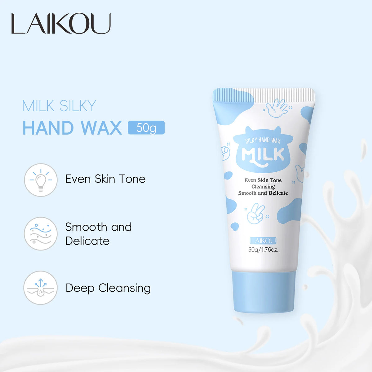 LAIKOU Cherry Blossom Honey Milk Hand Wax Mask 50g Hand Wax Mask QXL