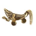 Vintage Crocodile & Octopus Men's Suit Lapel Brooch Pin Lapel Brooch Pin QXL A1