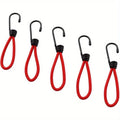 5-Pack Heavy Duty Bungee Cords with Hooks | Tie-Down Set Bungee Cord Set QXL 5pcs