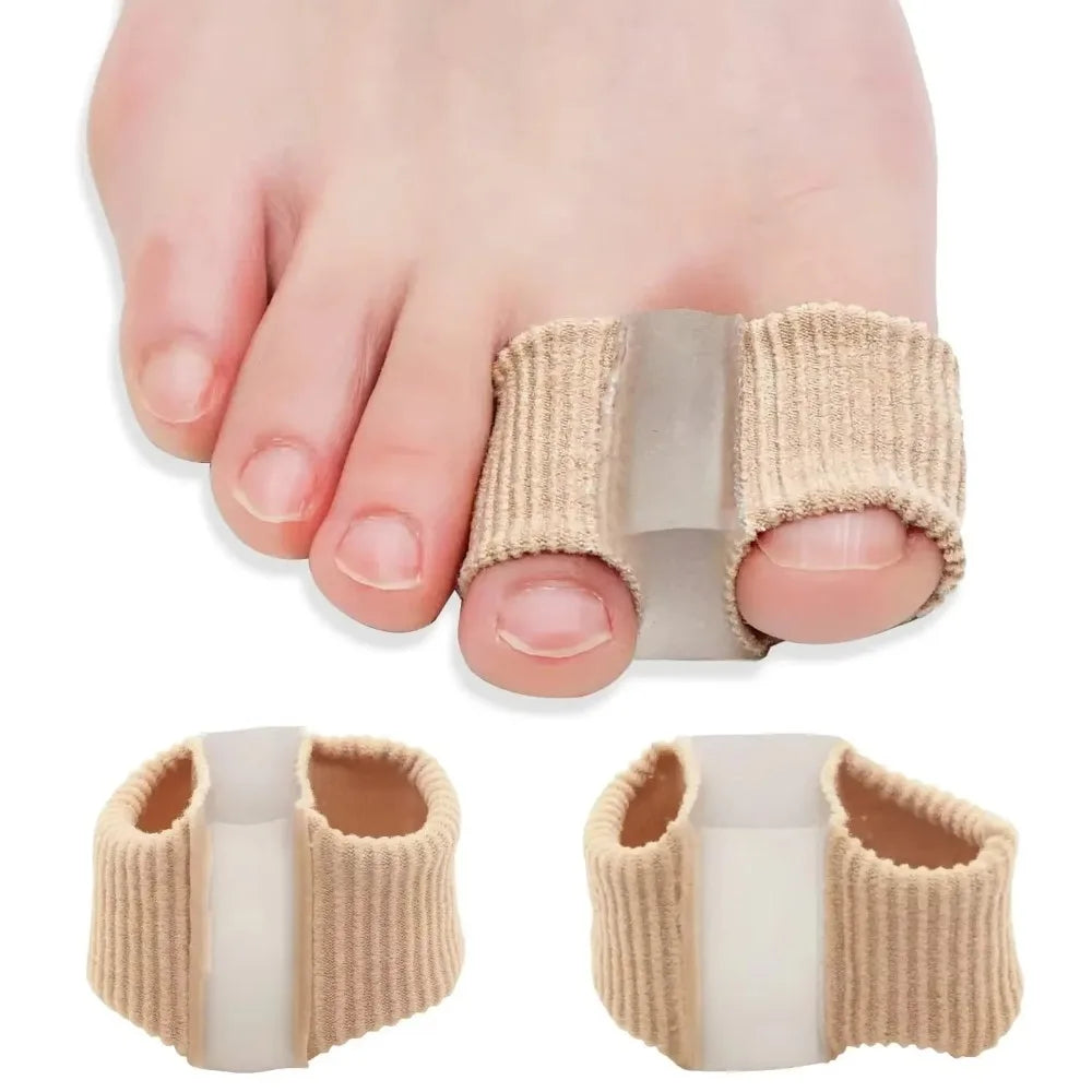 Silicone Two-Toe Separator & Straightener | Toe Corrector Toe Separator QXL