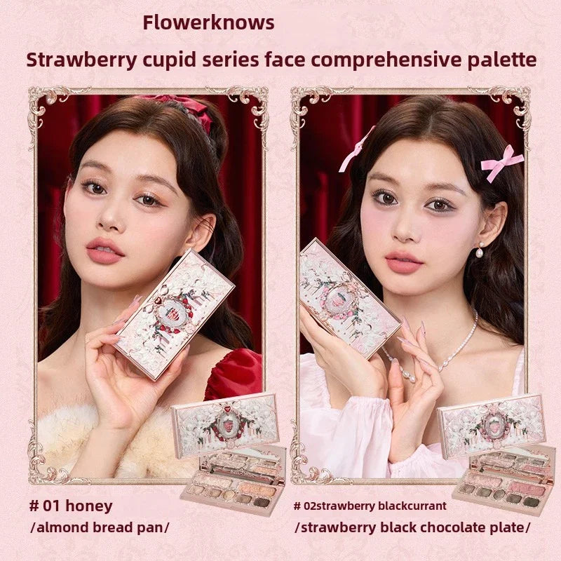Flower Knows Strawberry Cupid Full Makeup Gift Set Makeup Gift Set QXL