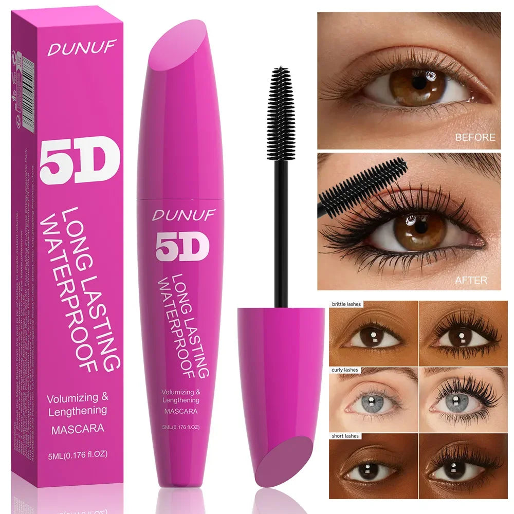CMAADU 5D Waterproof Mascara – Volumizing & Lengthening Volumizing Mascara QXL