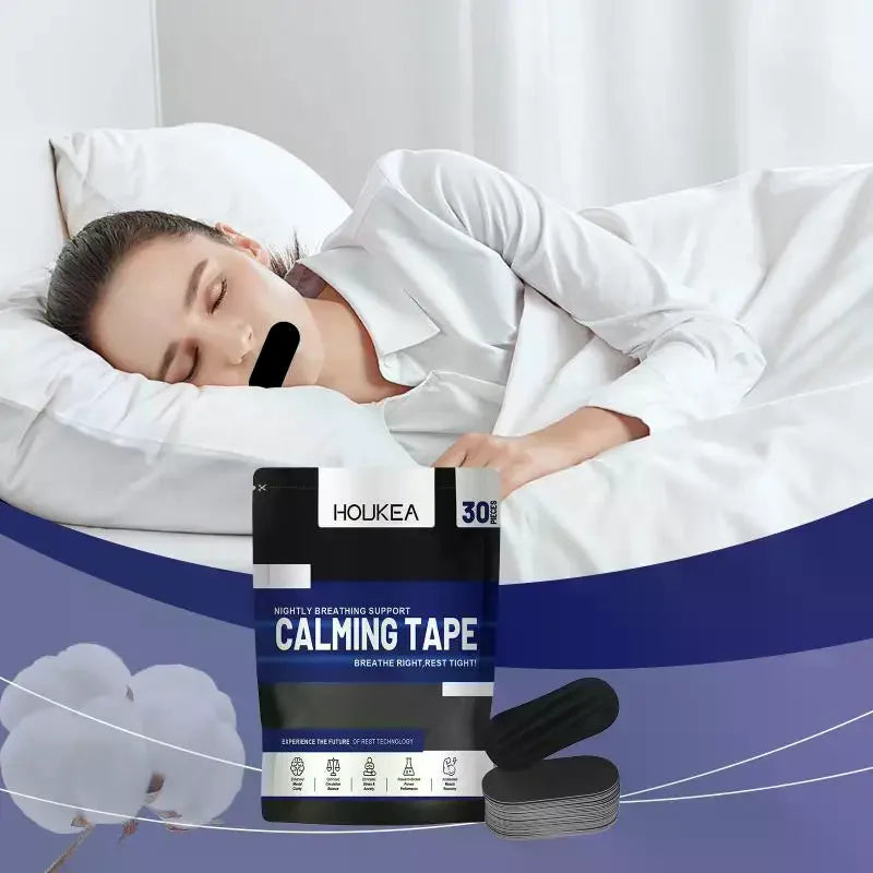 30-Pack Gentle Mouth Tape for Sleep | Nasal Breathing Strips Sleep Mouth Tape QXL