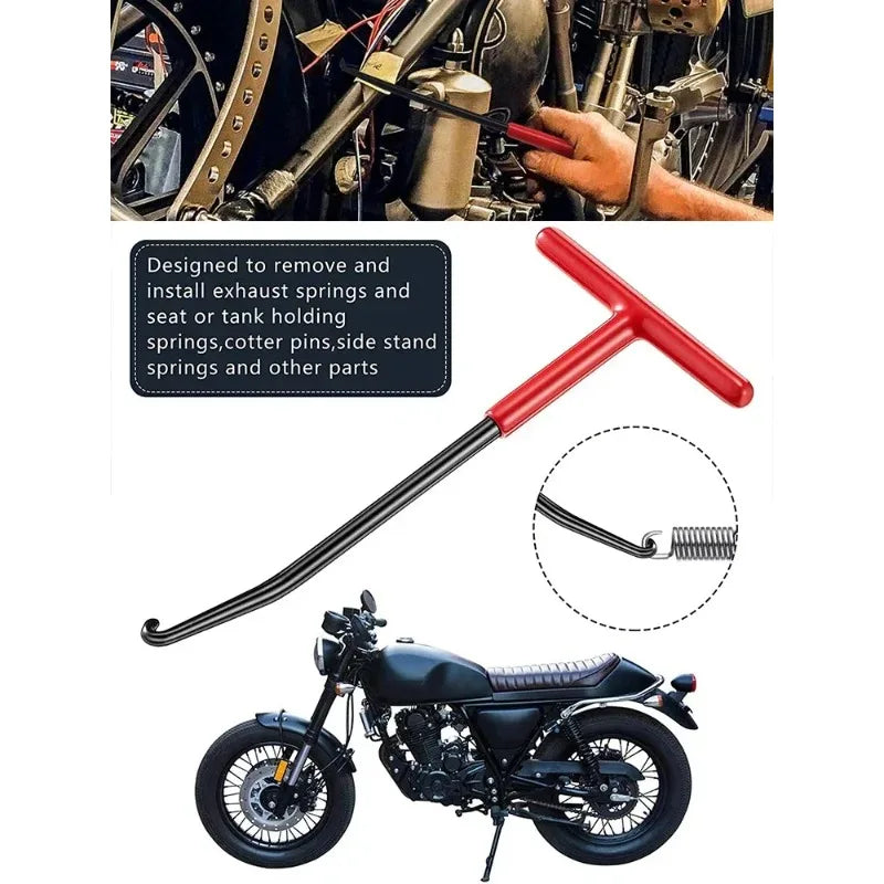 T-Handle Exhaust Spring Hook Tool | Motorcycle & Vehicle Spring Hook Tool QXL