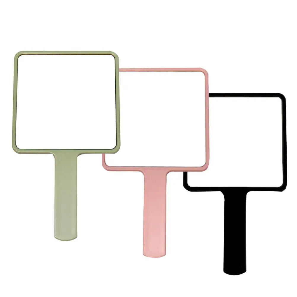 3-Pack Portable Handheld Makeup Mirrors | Compact Travel Set Handheld Makeup Mirror QXL Default Title