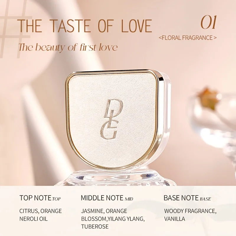 Mirror Solid Perfume Compact | Long-Lasting Floral Fragrance Solid Perfume Compact QXL fruity aroma