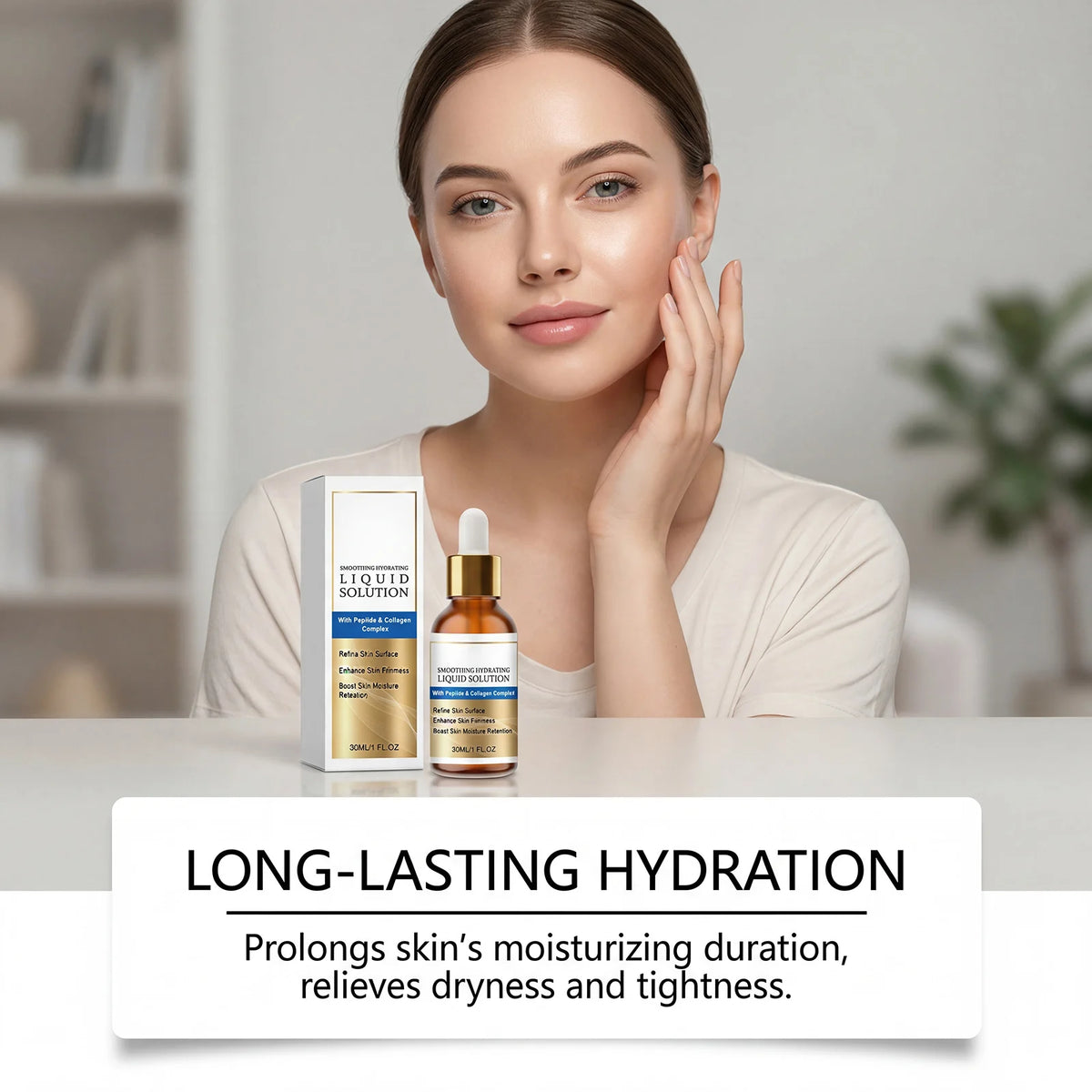 Hydrating Brightening Facial Serum 30ml | All Skin Types Facial Serum QXL
