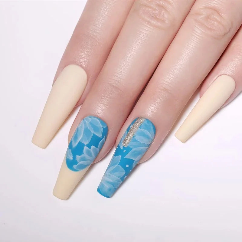 15ml Blossoming Gel Nail Polish | Watercolor Marble UV LED Gel Nail Polish QXL