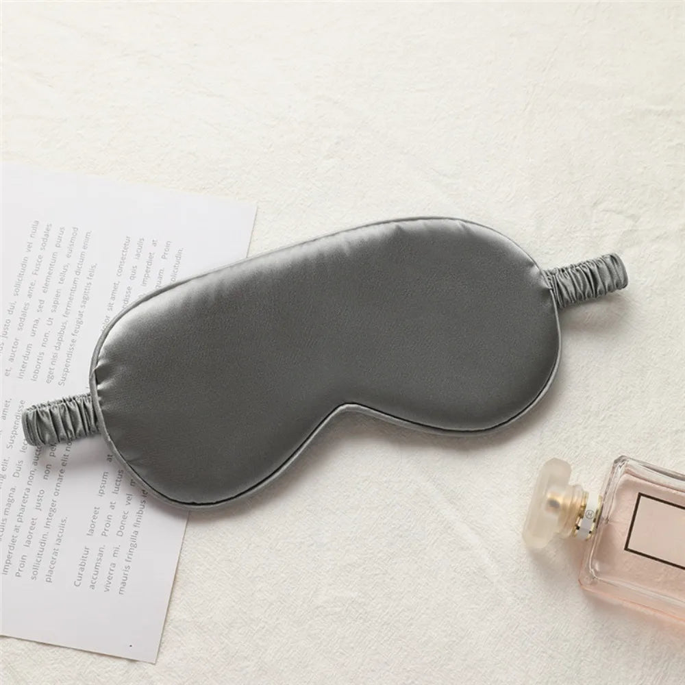 Breathable Silk-Feel Sleep Eye Mask | Multi-Color Shading Sleep Eye Mask QXL Grey