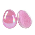 Egg-Shaped Marbling Detangling Hair Brush | Anti-Static Comb Detangling Hair Brush QXL No.3