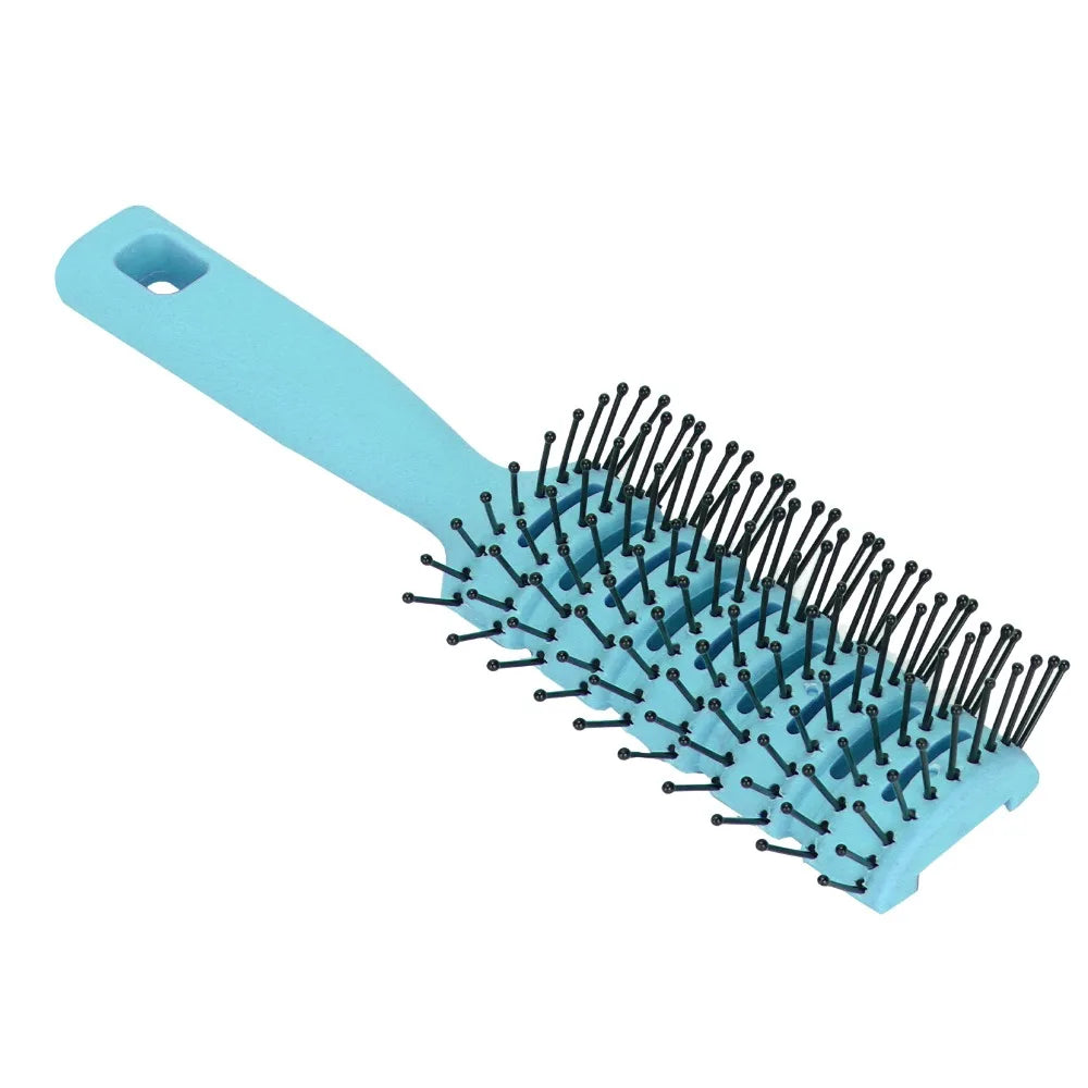 Anti-Static Vented Detangling Hair Brush | ABS & Nylon Detangling Hair Brush QXL