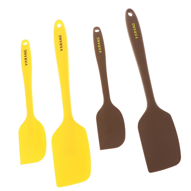 Silicone Cake Spatula & Butter Scraper | Food-Grade Baking Tool Silicone Baking Spatula QXL