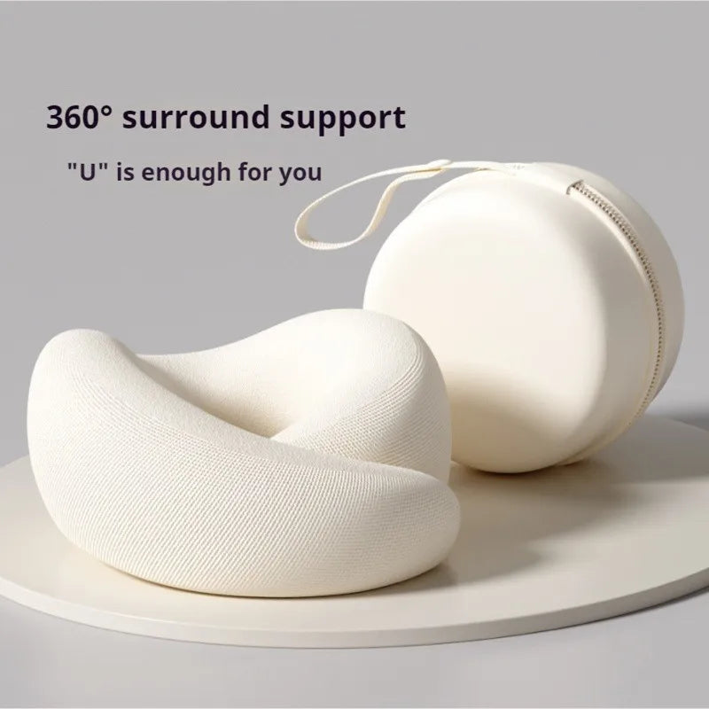 Memory Foam Neck Support Pillow | Soft Head Cushion Memory Foam Pillow QXL