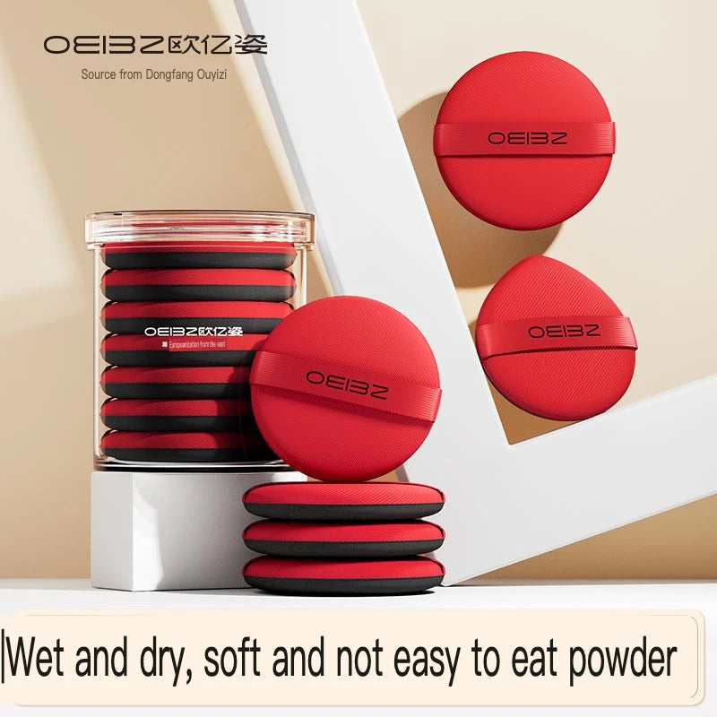 7-Pc Air Cushion Makeup Sponge Set | Foundation & Concealer Puff Makeup Sponge Set QXL