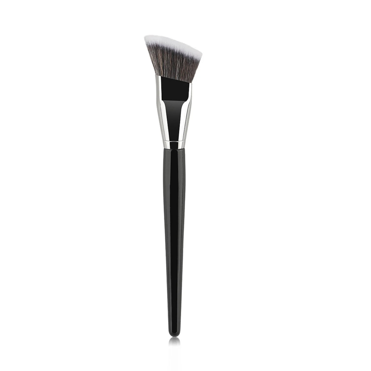 MOZHOU Soft Long Foundation Makeup Brush – Wet & Dry Foundation Makeup Brush QXL ALZ-343-Oblique head