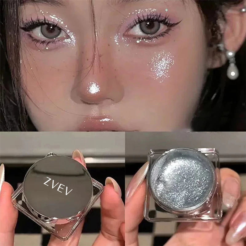 Metallic Liquid Eyeshadow | Shimmer Glitter Highlighter 5g Liquid Eyeshadow QXL