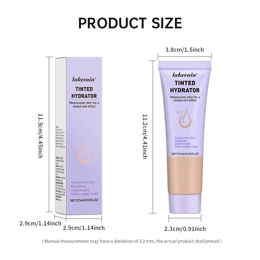 Lakerain Tinted Moisturizing Cream | Full Coverage Hydrator Tinted Moisturizing Cream QXL