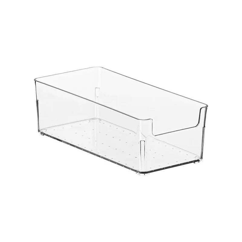 Clear Plastic Desktop Storage Box Organizer | 20×9.5×5.8cm Desktop Storage Box QXL 1pcs