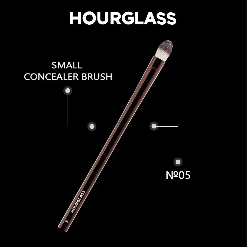 HeyBrush No.5 Small Concealer Brush – Soft Synthetic Hair Concealer Brush QXL