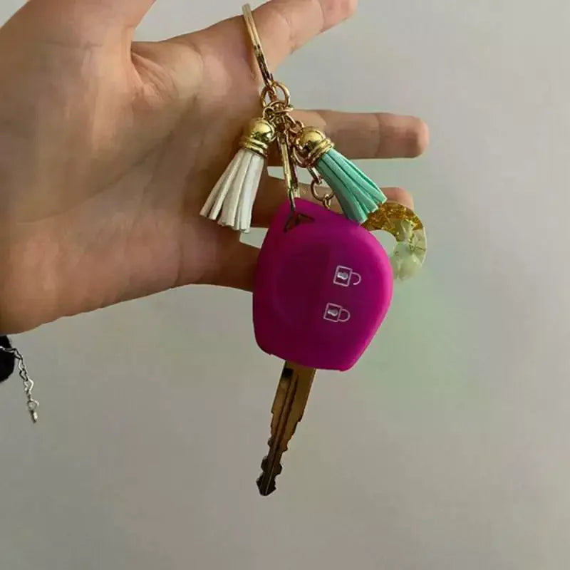 Silicone 2-Button Car Key FOB Cover for Suzuki Vitara Jimny SX4 Car Key FOB Cover QXL