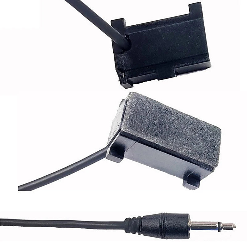 3.5mm Clip-On Car Microphone | Wired Mic for Calls & Recording Wired Clip-On Microphone QXL