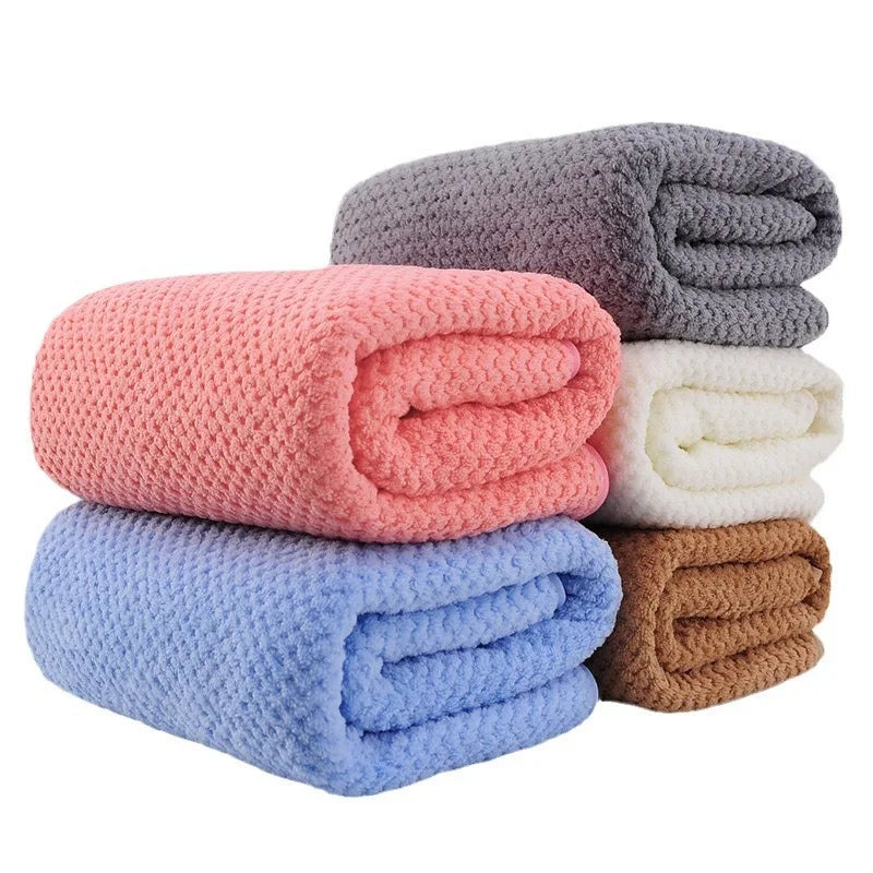 Women's Wearable Microfiber Bath Towel Wrap 140×70cm Wearable Bath Towel QXL