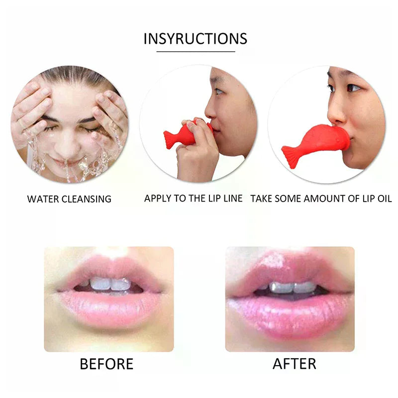 Silicone Lip Plumper Tool | Fuller Lips Enhancer Device Lip Plumper Tool QXL