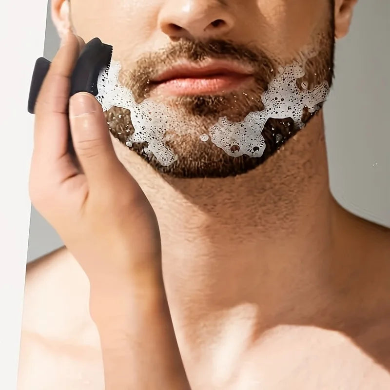 Square Silicone Face Wash Brush | Gentle Facial Cleansing Tool Facial Cleansing Brush QXL