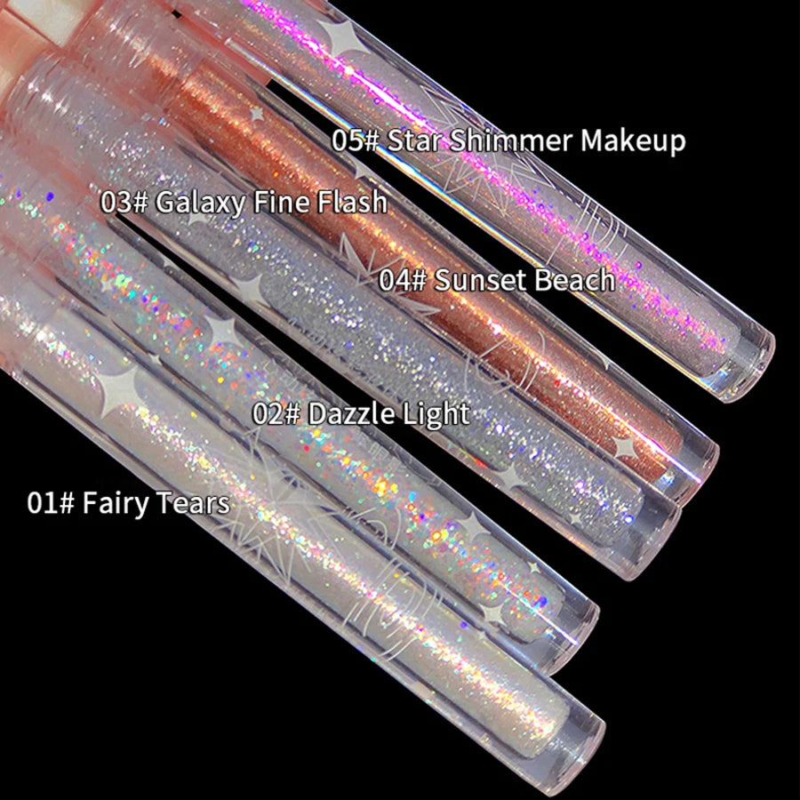 MAXFINE Liquid Eyeshadow | High Pigment Pearl Glitter Liquid Eyeshadow QXL