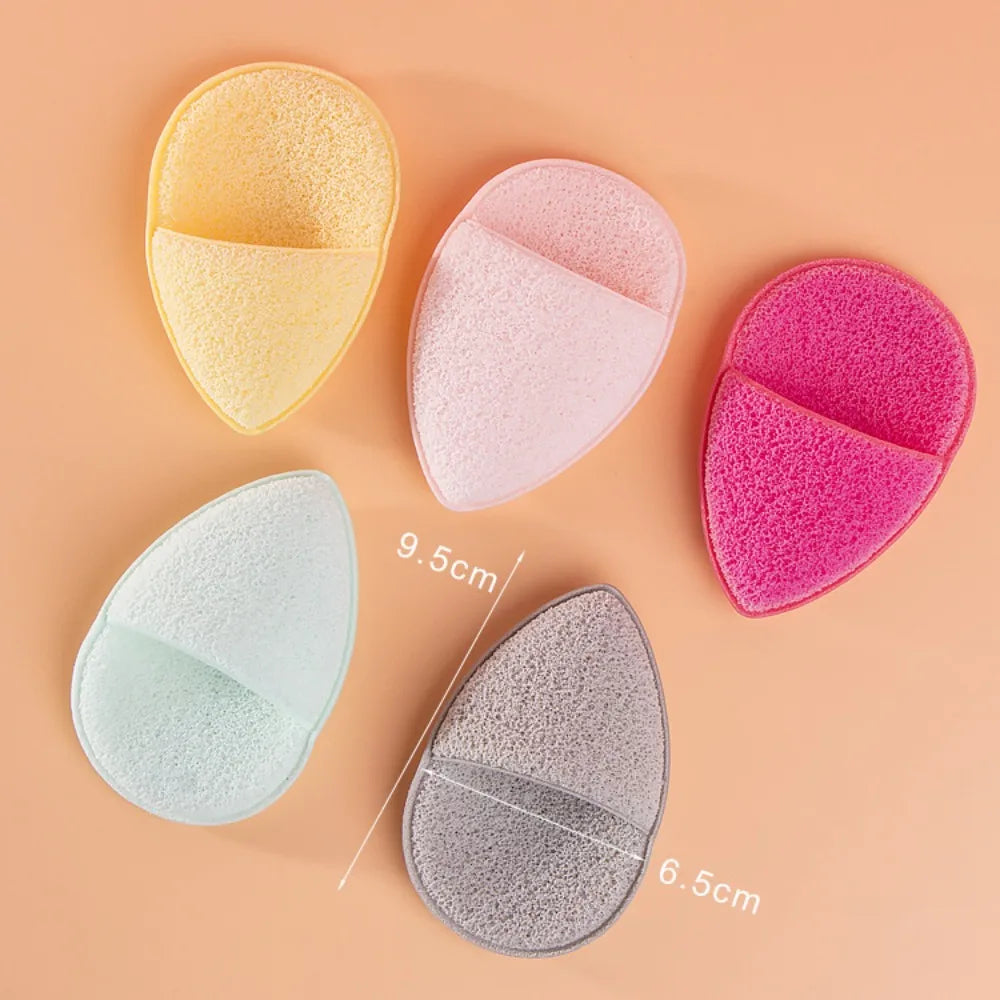 Microfiber Makeup Puff Glove | Soft Exfoliating Cleansing Sponge Cleansing Puff Glove QXL