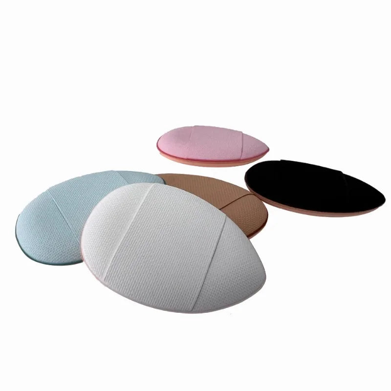 100-Pack Mini Finger Puff Sponges | Foundation & BB Cream Applicator Makeup Sponge Puffs QXL