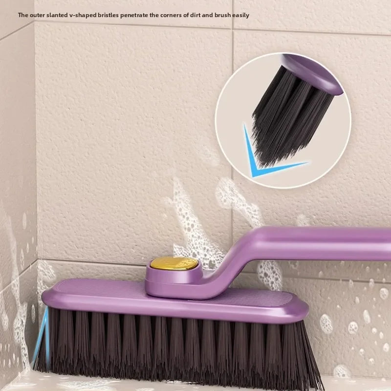 360° Rotating Gap Brush | Bathroom Corner & Floor Cleaner Cleaning Brush QXL