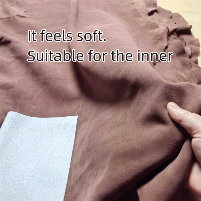 Whole Sheepskin Suede Leather 0.7–1mm | DIY Craft Fabric Leather Craft Fabric QXL