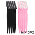 Face & Eyebrow Razor Set | Dermaplaning Tool for Women & Men Face & Eyebrow Razor QXL BlackPink 10pcs