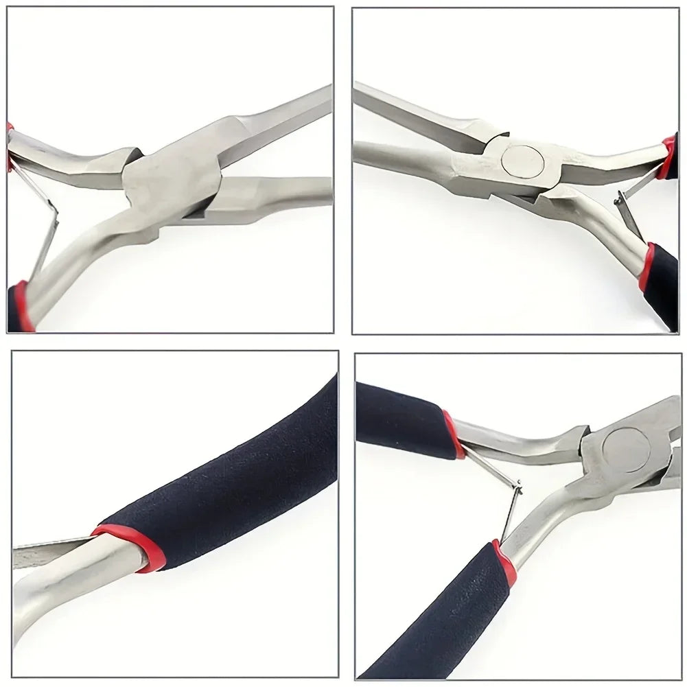 Long Nose Needle Nose Pliers – Multi-Tool Repair Forceps Needle Nose Pliers QXL