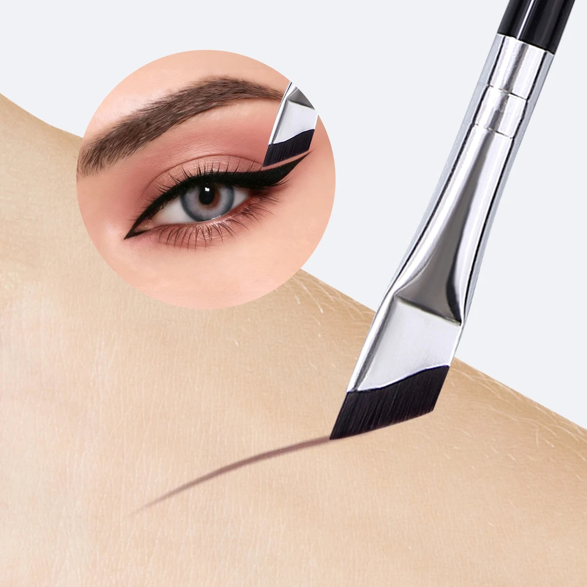 KOSSHOW 4-Pc Eye Makeup Brush Set – Eyeshadow & Eyeliner Eye Makeup Brush Set QXL