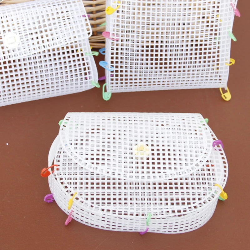 DIY Plastic Mesh Bag Weaving Kit | Handcraft Woven Bag DIY Weaving Kit QXL