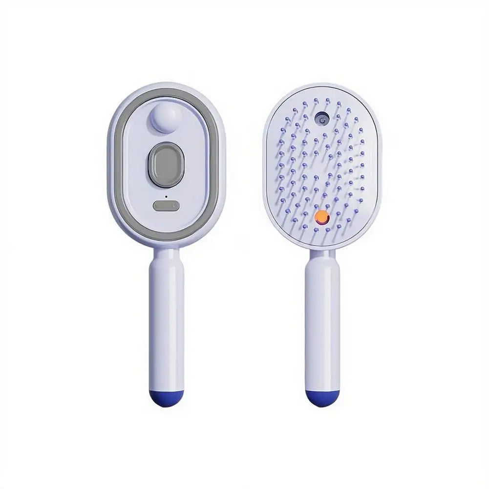 Electric Mist Spray Comb | 2-in-1 Hair Hydration Brush Electric Spray Comb QXL Purple Comb