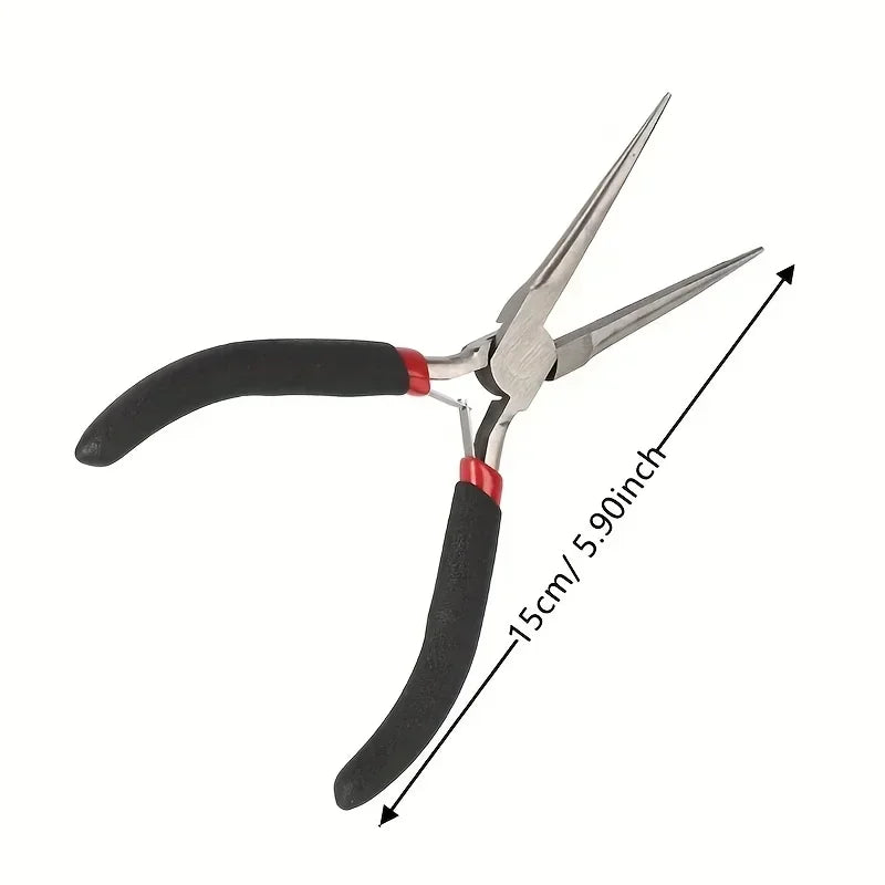 Long Nose Needle Nose Pliers – Multi-Tool Repair Forceps Needle Nose Pliers QXL