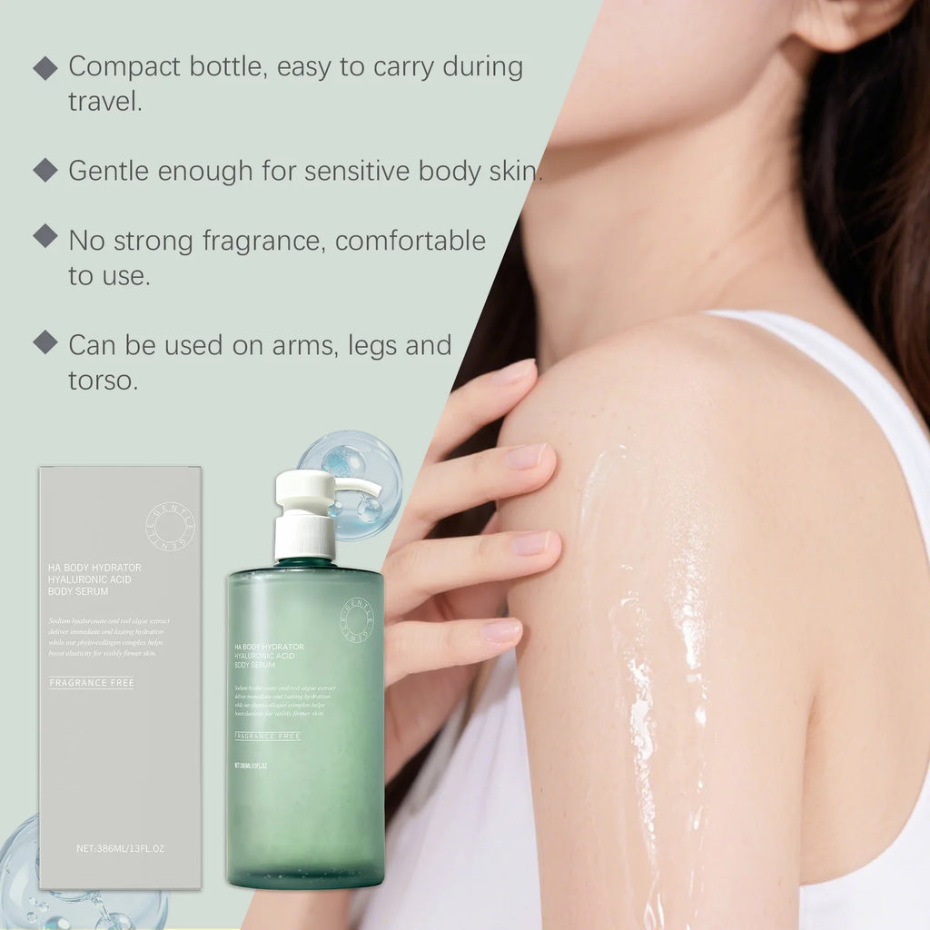 Hyaluronic Acid Body Lotion | Firming & Hydrating Essence 386ml Body Moisturizing Lotion QXL